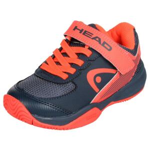 Head Sprint Velcro 3.0 Kids juniorská tenisová obuv - UK 9,5K - navy