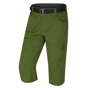 Husky Klery M tm. zelené pánské 3/4 kalhoty - XL