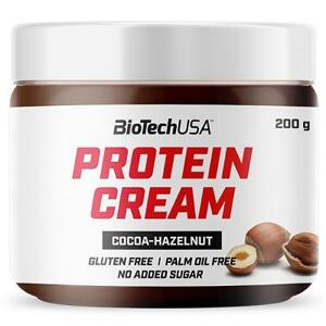 BioTech Protein Cream 200 g - čokoláda - lískový oříšek