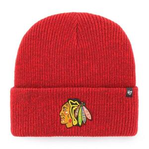 NHL 47 Brand čepice Brand Cuff Knit Brain Freeze SR, senior, Chicago Blackhawks - Senior, Chicago Blackhawks