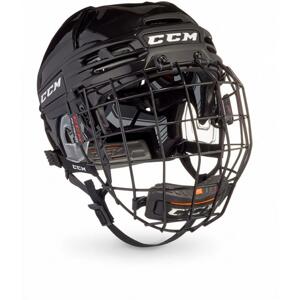 Hokejová helma CCM Tacks 910 Combo SR - červená, Senior, M, 55-60 cm