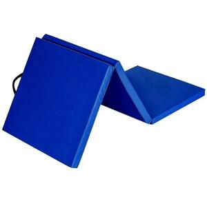 Sedco Žíněnka skládací třídílná 180x60x3,5 cm - Modrá