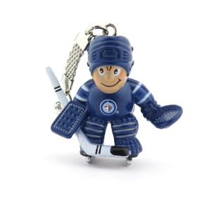 JFSC Přívěšek na klíče NHL Goalie Figure Keychain - Calgary Flames