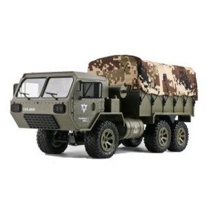 FM electrics U.S. Army Truck , 6WD, 2,4 GHz, RTR 1:12