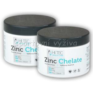 Hi Tec Nutrition 2x Health Line Zinc Chelate 500mg 90 tablet