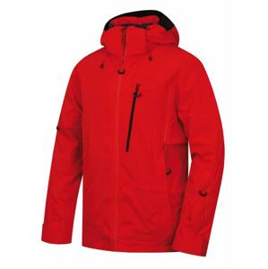 Husky Montry M červená pánská lyžařská bunda - L