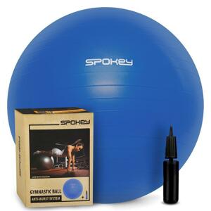 Spokey FITBALL III - Gymnastický míč 65 cm včetně pumpičky modrý