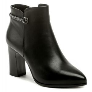 Ladies 9319-13-2 černé dámské kotníčkové boty - EU 39