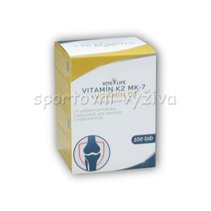 Vito Life Vitamin K2 MK-7 200mcg 100 kapslí