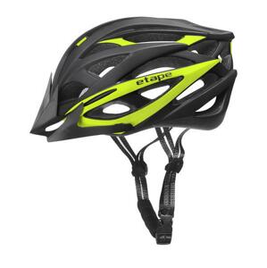 Etape Magnum cyklistická helma - S/M (55-58 cm)  - černá-žlutá