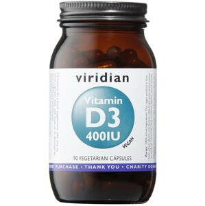 Viridian Vitamin D3 400IU 90 kapslí