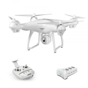 SJ R/C SJ70W - dron s GPS, 1080p a follow me - bílá + 1x akumulátor 2500mAh