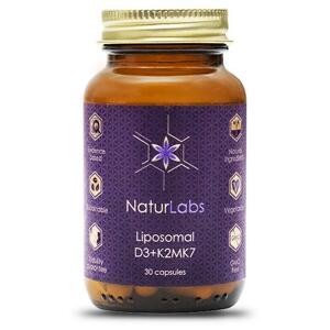 NaturLabs Liposomální vitamín D3 + K2 30 kapslí