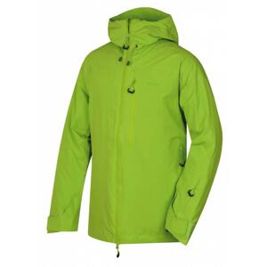 Husky Gomez M zelená pánská lyžařská bunda - XL
