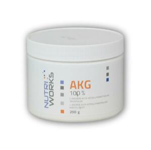 Nutri Works AKG 100% 200g (L-arginin-alfa-ketoglutarát)