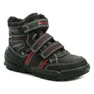 American Club ES51-19 černé dětské zimní boty - EU 27