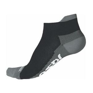 Sensor ponožky Race Coolmax Invisible Černá/šedá - 3/5