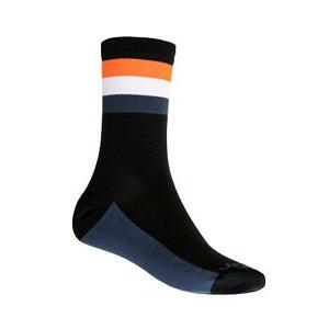 Sensor ponožky Coolmax Summer Stripe Černá/oranžová - 3/5