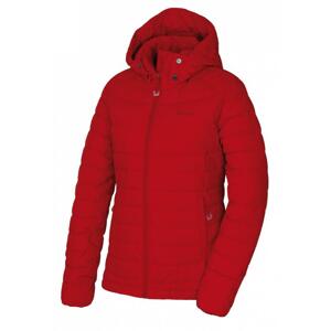 Husky Donnie L červená dámská péřová bunda - XL