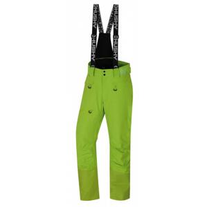 Husky Gilep M zelené pánské lyžařské kalhoty - XXL