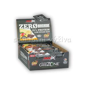 Amix 15x Zero Hero High Protein Low Sugar Bar 65g - Vanilla almond