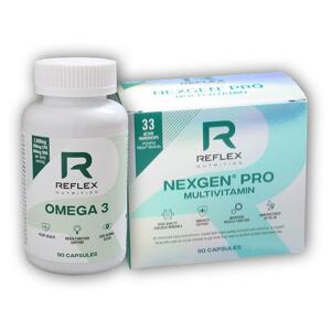 Reflex Nutrition Nexgen Pro 90 kapslí + Omega 3 90 kapslí