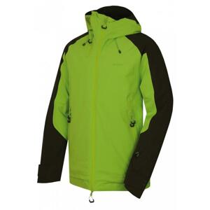 Husky Gambola M zelená pánská lyžařská bunda - M