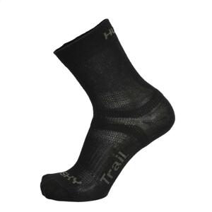 Husky Trail černé ponožky - M (36-40)