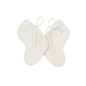 Vlnka Novorozenecké ponožky Merino Bílá