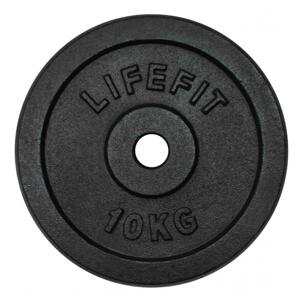 Lifefit Kotouč 10kg kovový pro 30mm tyč