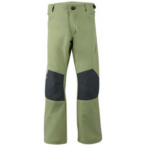 Husky Zony Kids olivové dětské outdoorové kalhoty - 164