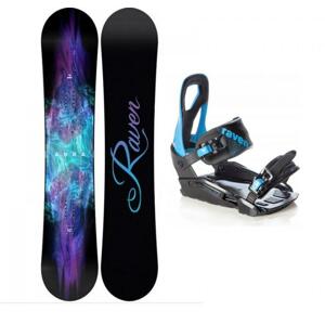 Raven Aura dámský snowboard + Raven S200 blue vázání - 140 cm + S/M (EU 37-41)