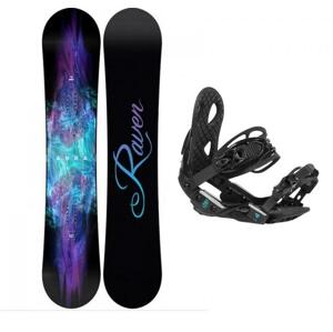 Raven Aura dámský snowboard + Gravity G2 Lady Black vázání - 140 cm + M (EU 38-42)