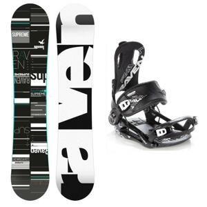 Raven Supreme 2019/20 black/mint snowboard + Raven FT 270 black vázání - 139 cm + XL (EU 45-47)