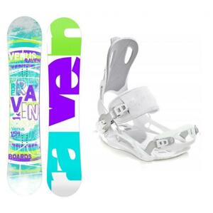 Raven Venus snowboard + Raven FT 270 white vázání - 138 cm + S (EU 35-40)