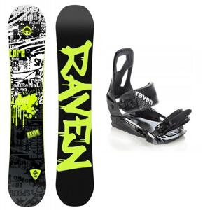 Raven Core Black 2019/20 snowboard + Raven S200 black vázání - 154 cm + S/M (EU 37-41)