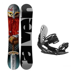 Raven Dwarf pánský snowboard + Gravity G1 black/light grey vázání - 150 cm + M (EU 39,5-41,5)