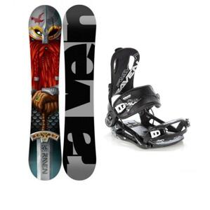Raven Dwarf pánský snowboard + Raven Fastec FT 270 black vázání - 150 cm + M (EU 39–41)