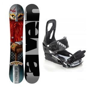 Raven Dwarf pánský snowboard + Raven S200 black vázání - 154 cm + S/M (EU 37-41)