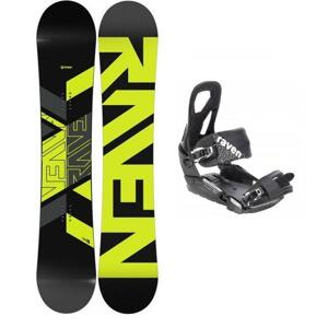 Raven Patrol pánský snowboard + Raven S240 black vázání - 150 cm + S/M (EU 37-41)