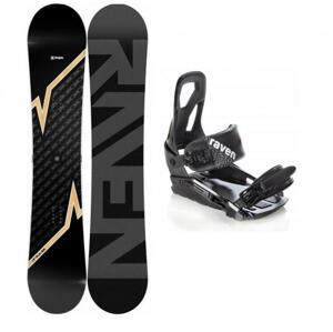 Raven Pulse 2019/20 snowboard + Raven S200 black vázání - 159 cm Wide + S/M (EU 37-41)