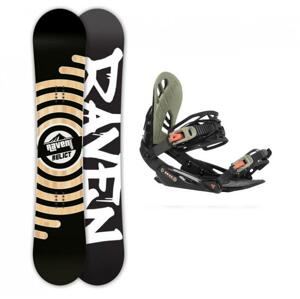 Raven Relict snowboard + Gravity G1 black/chilli/pepper vázání - 155 cm + L (EU 42-48)