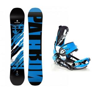 Pathron Sensei Blue snowboard + Raven Fastec FT 270 blue vázání - 155 cm Wide + M (EU 39–41)