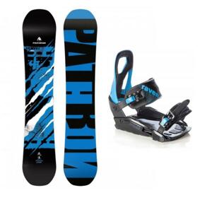 Pathron Sensei Blue snowboard + Raven S200 blue vázání - 155 cm Wide + S/M (EU 37-41)