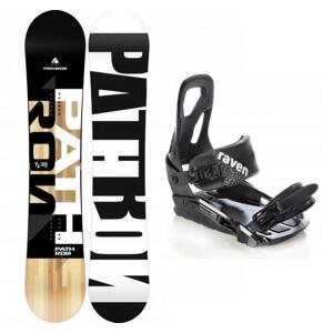 Pathron TT 2020 snowboard + Raven S200 black vázání - 161 cm + S/M (EU 37-41)