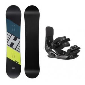 Hatchey SPR Junior juniorský snowboard + Sp Junior 180 vázání - 125 cm + black XS/S - EU 32-36