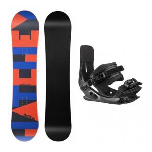 Hatchey Drift Junior dětský snowboard + Sp Junior 180 vázání - 125 cm + white XS/S - EU 32-36