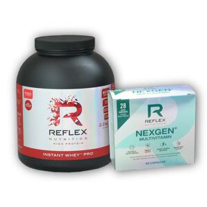 Reflex Nutrition Instant Whey PRO 2200g + Nexgen 60 kapslí - Vanilka