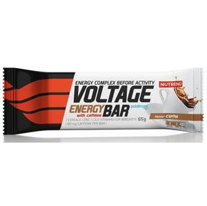 Nutrend Voltage Energy Bar with Caffeine 65 g - hořká čokoláda