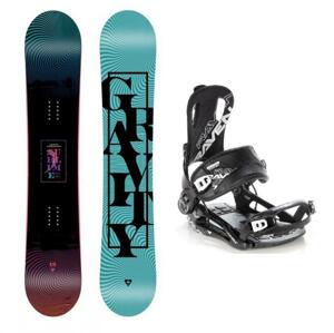 Gravity Sublime 20/21 dámský snowboard + Raven FT 270 black vázání - 142 cm + M (EU 39–41)